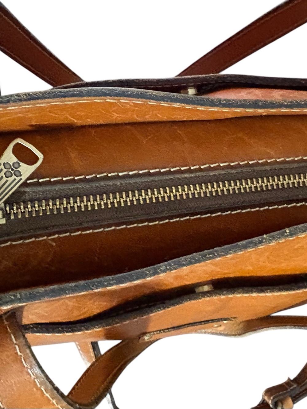Patricia Nash Leather Crossbody Shoulder Bag Boho Satchel - Picture 15 of 16